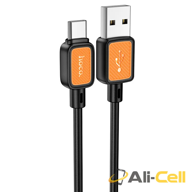 Cable USB to Type-C “X108 Benefit” (X108 Tc Black, 1.0m)