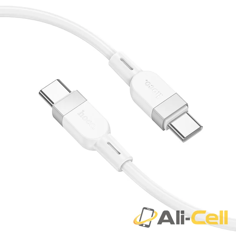 Cable Type-C to Type-C “X109 Energy” PD 60W fast charge (X109 Tc Tc White, 1.0m) — 2