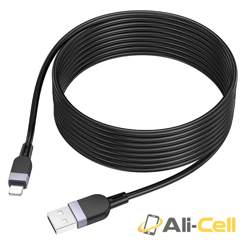Cable USB to iP “X109 Energy” (X109 Ip Black, 1.0m) — 6
