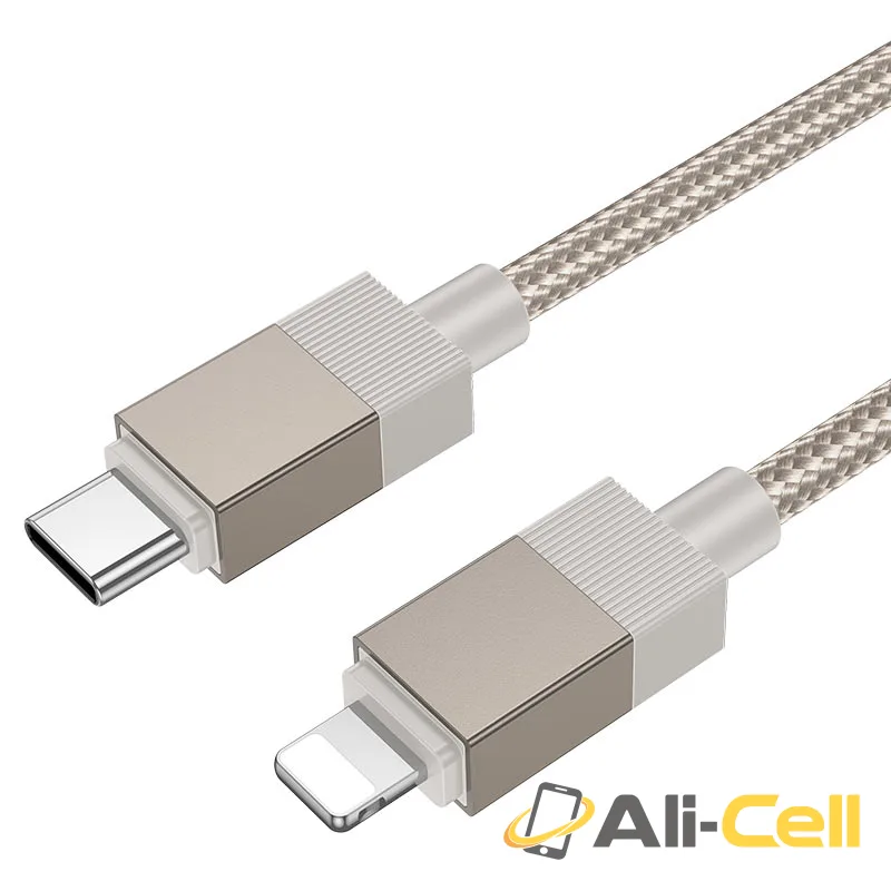 Cable Type-C to iP “X110 Honorific” PD 27W fast charge (X110 Tc Ip Gold, 1.0m) — 2