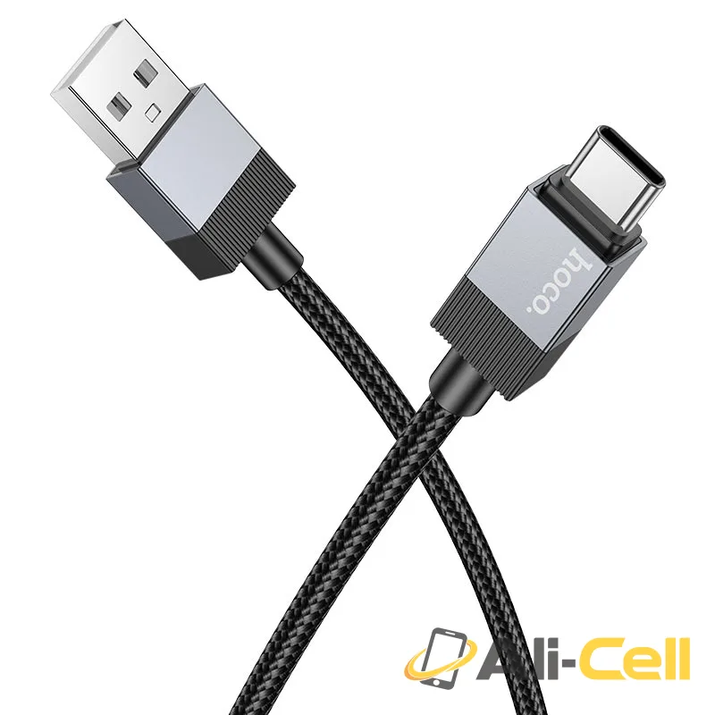 Cable USB to Type-C “X110 Honorific” (X110 Tc Black, 1.0m)