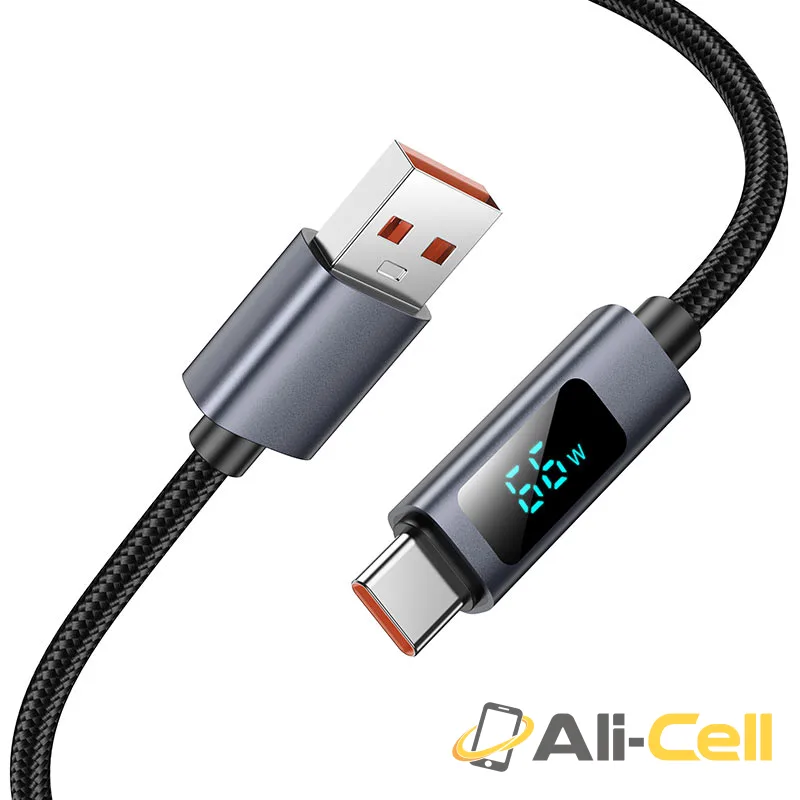 Cable USB to Type-C “X112 Favor” 5A (X112 5a Tc Black, 1.0m) — 2