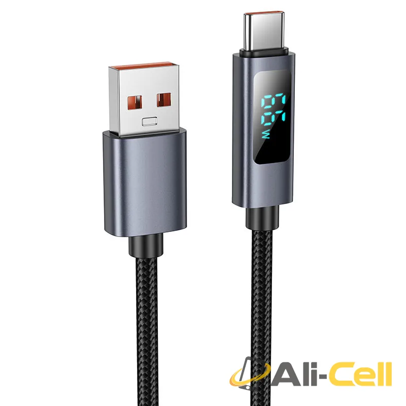 Cable USB to Type-C “X112 Favor” 5A (X112 5a Tc Black, 1.0m) — 6