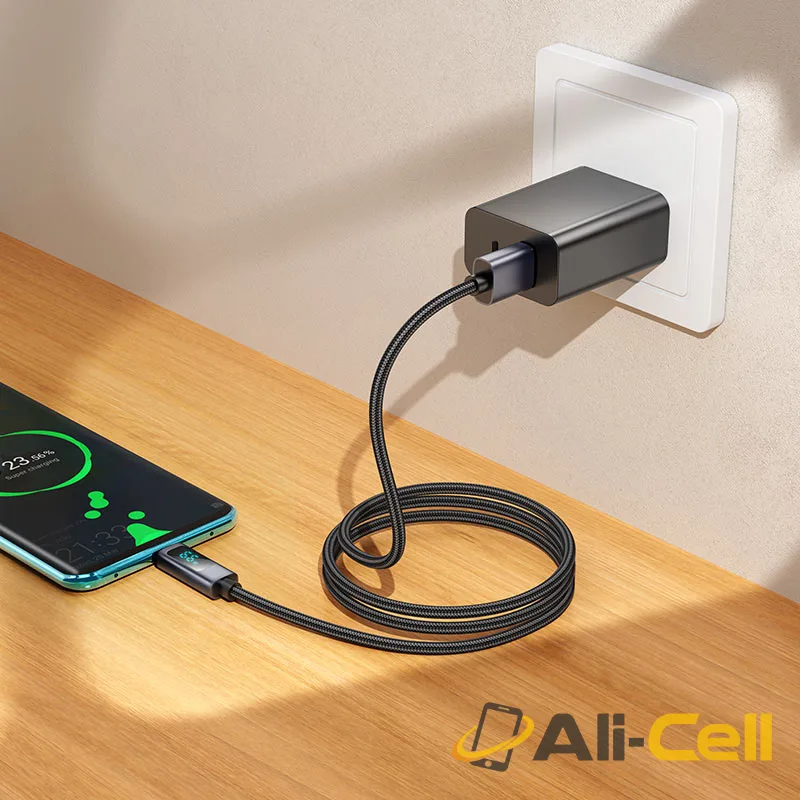 Cable USB to Type-C “X112 Favor” 5A (X112 5a Tc Black, 1.0m) — 7