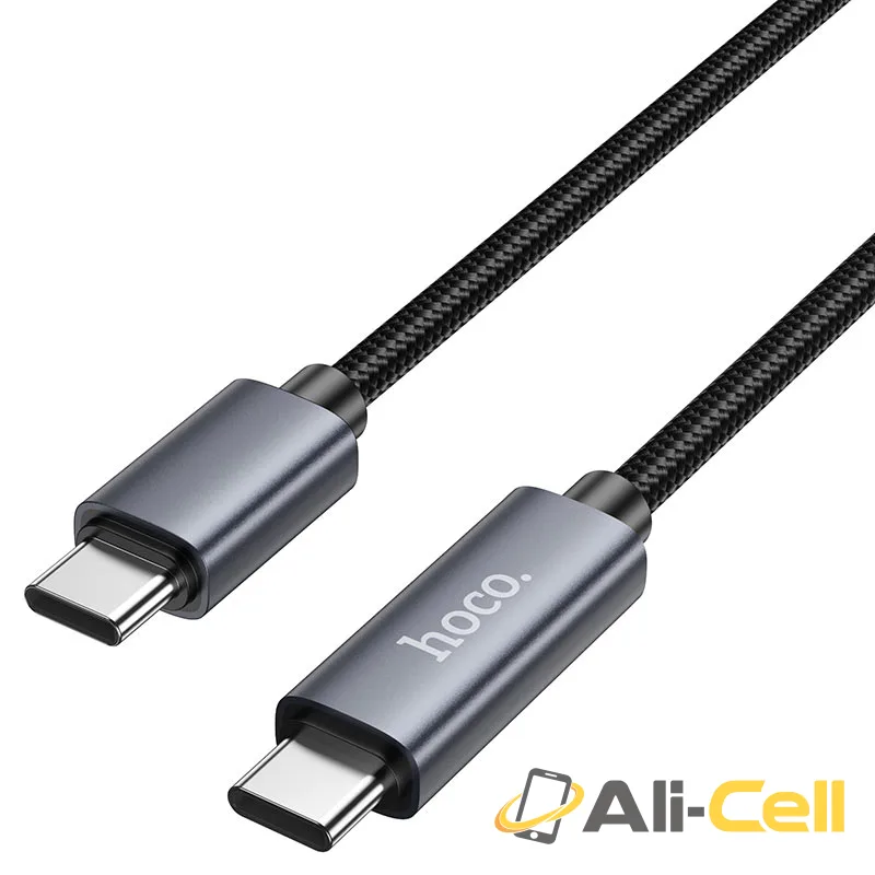 Cable Type-C to Type-C “X112 Favor” PD 60W fast charge (X112 Tc Tc Black, 1.0m) — 3