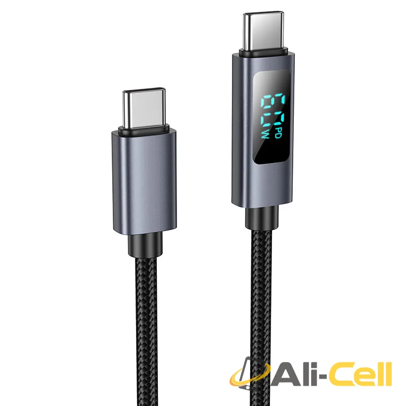 Cable Type-C to Type-C “X112 Favor” PD 60W fast charge (X112 Tc Tc Black, 1.0m) — 6