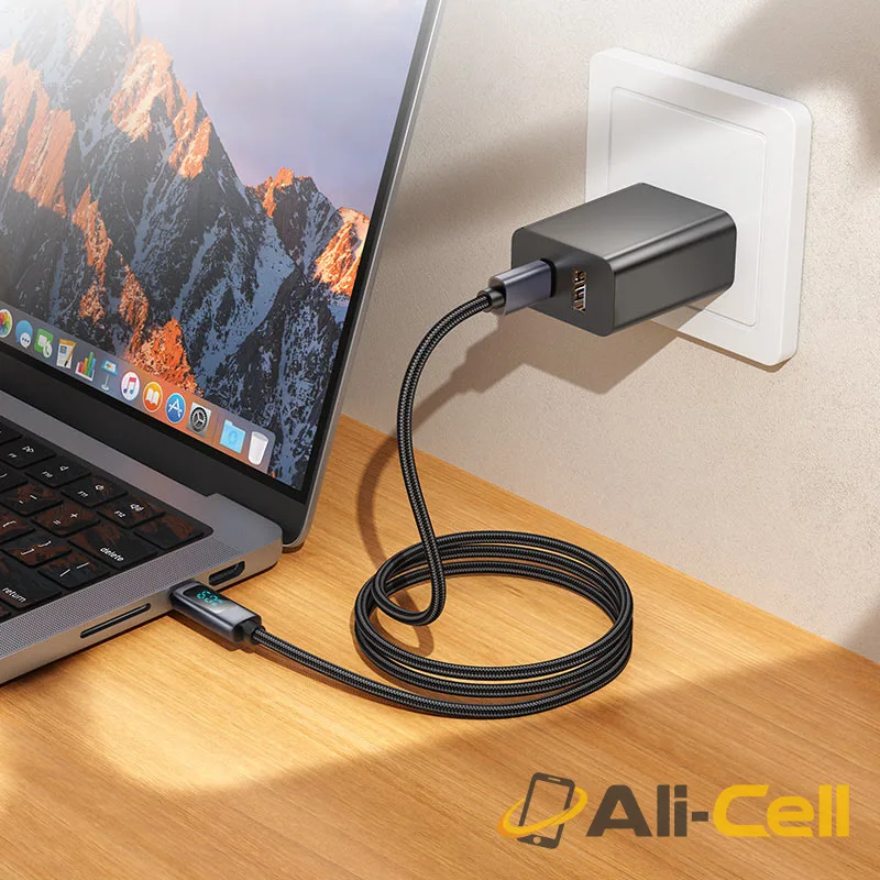 Cable Type-C to Type-C “X112 Favor” PD 60W fast charge (X112 Tc Tc Black, 1.0m) — 7