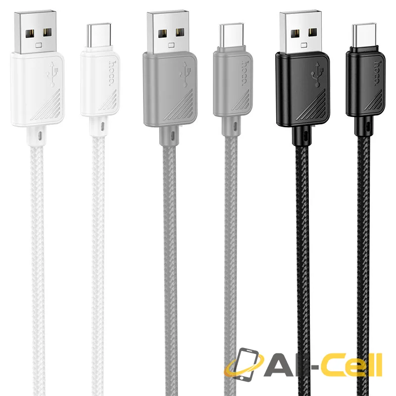 Cable USB to Type-C “X113 Beneficio” (X113 Tc Black, 1.0m) — 5