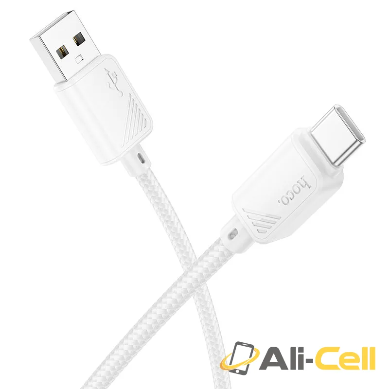 Cable USB to Type-C “X113 Beneficio” (X113 Tc White, 1.0m)