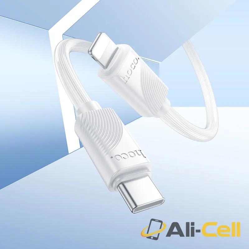 Cable Type-C to iP “X114 Energy” PD 27W fast charge (X114 Tc Ip White, 1.0m) — 7
