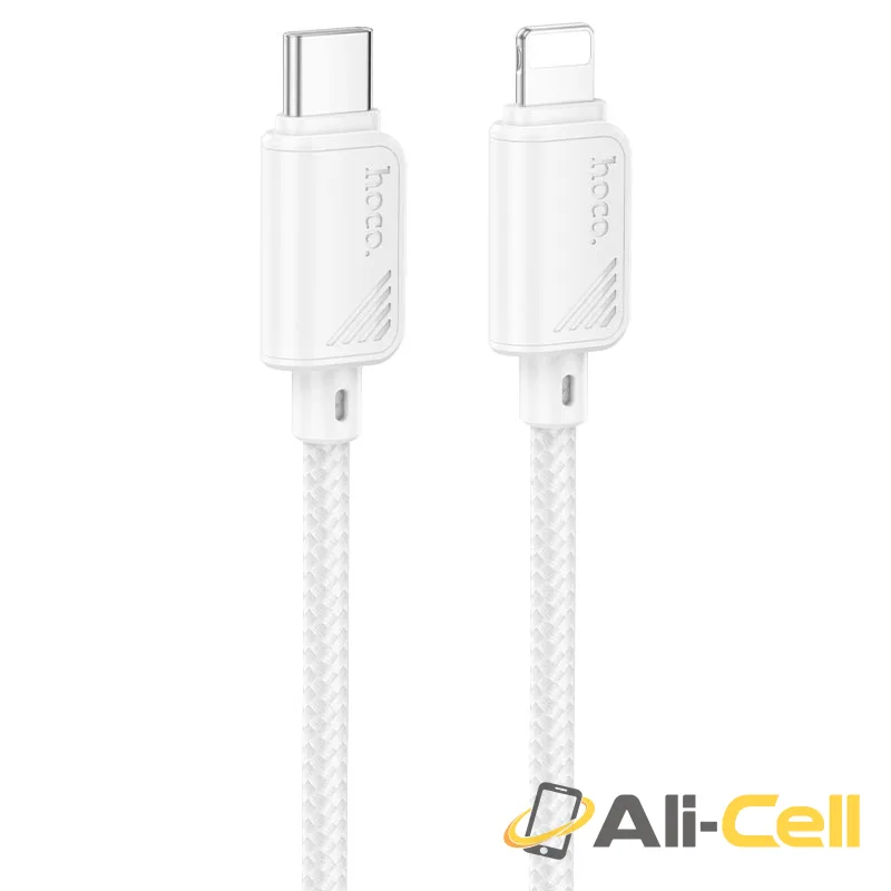 Cable Type-C to iP “X113 Beneficio” PD 27W fast charge (X113 Tc Ip Grey, 1.0m) — 6