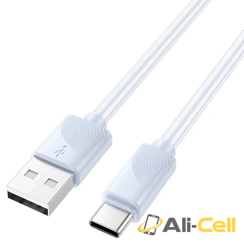 Cable USB to Type-C “X114 Energy” (X114 Tc White, 1.0m) — 2