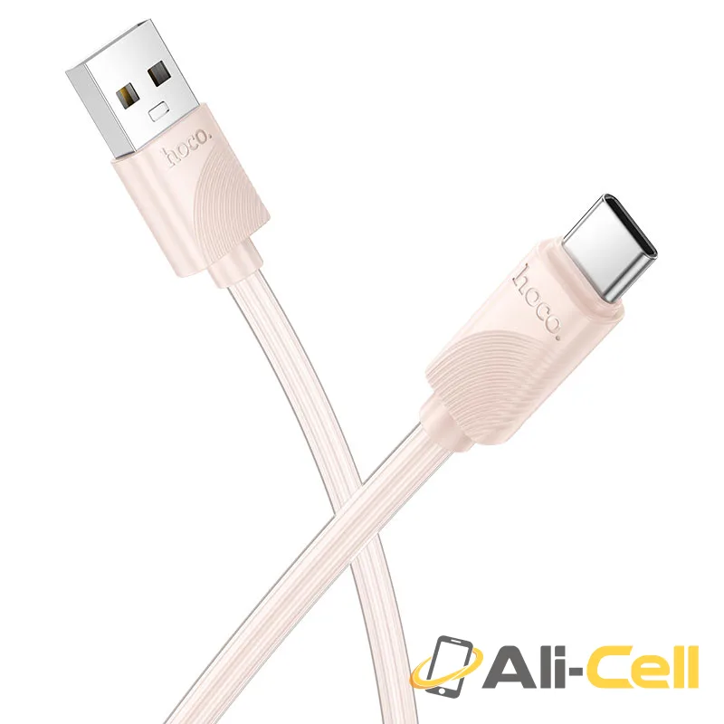 Cable USB to Type-C “X114 Energy” (X114 Tc Pink, 1.0m)