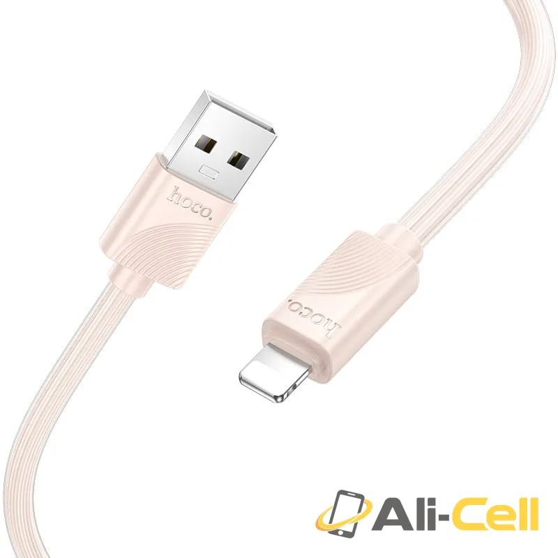 Cable USB to iP “X114 Energy” (X114 Ip Pink, 1.0m) — 2