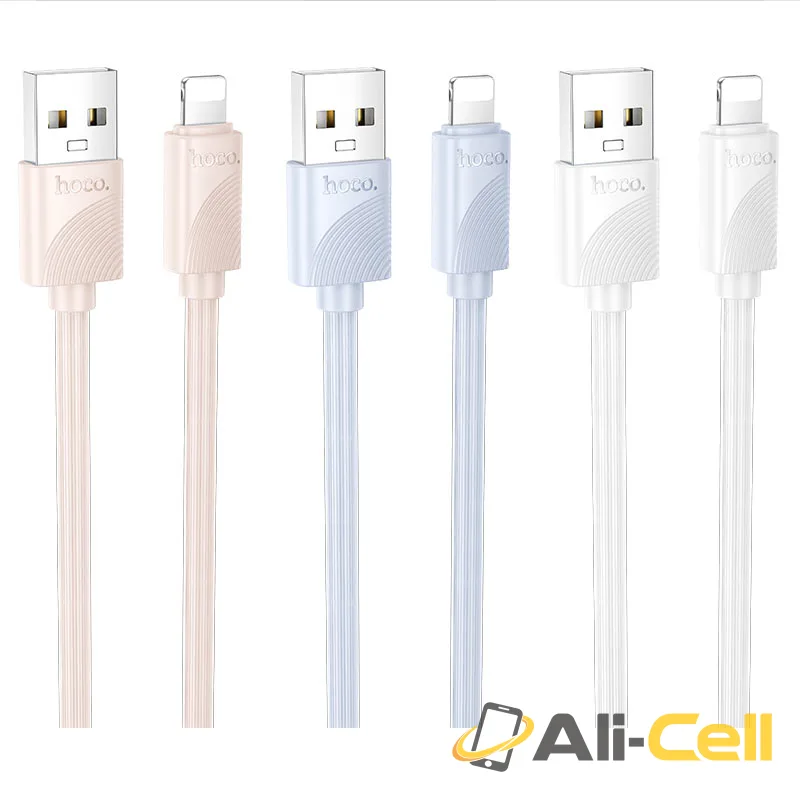 Cable USB to iP “X114 Energy” (X114 Ip Pink, 1.0m) — 5