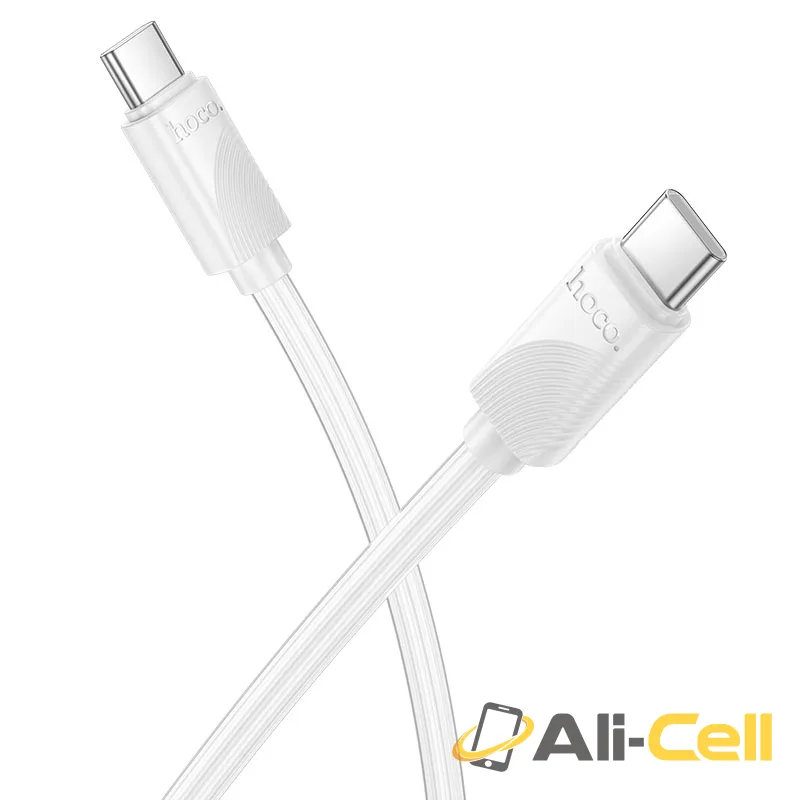 Cable Type-C to Type-C “X114 Energy” PD 60W fast charge (X114 Tc Tc White, 1.0m) — 2