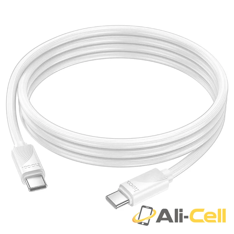 Cable Type-C to Type-C “X114 Energy” PD 60W fast charge (X114 Tc Tc White, 1.0m) — 5