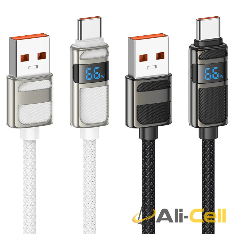 Cable USB to Type-C “U137 Line” 5A (U137 5a Tc Black, 1.2m) — 6