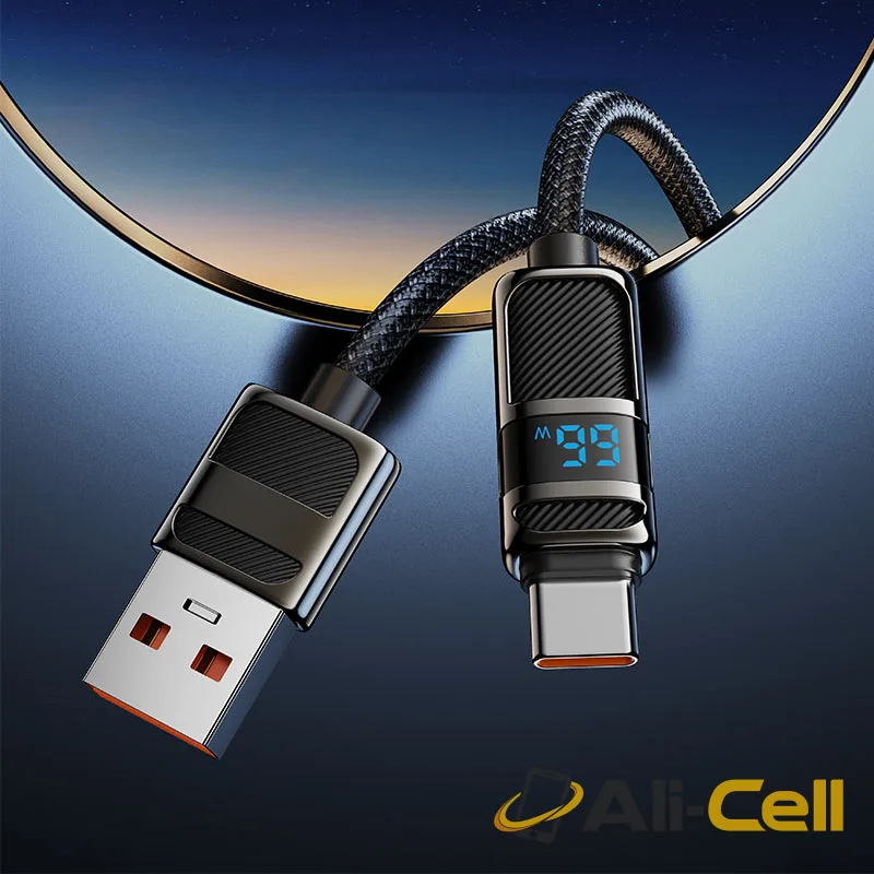 Cable USB to Type-C “U137 Line” 5A (U137 5a Tc Black, 1.2m) — 8