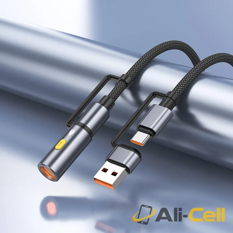 Cable Type-C / USB to Type-C / cigarette lighter “U138” 60W (U138 Usb Tc Tc Cig Black, 1.2m) — 8