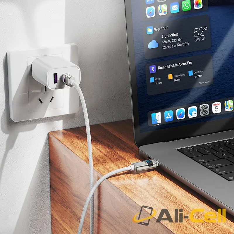 Cable Type-C to Type-C “U137 Line” PD 60W fast charge (U137 Tc Tc Black, 1.2m) — 7