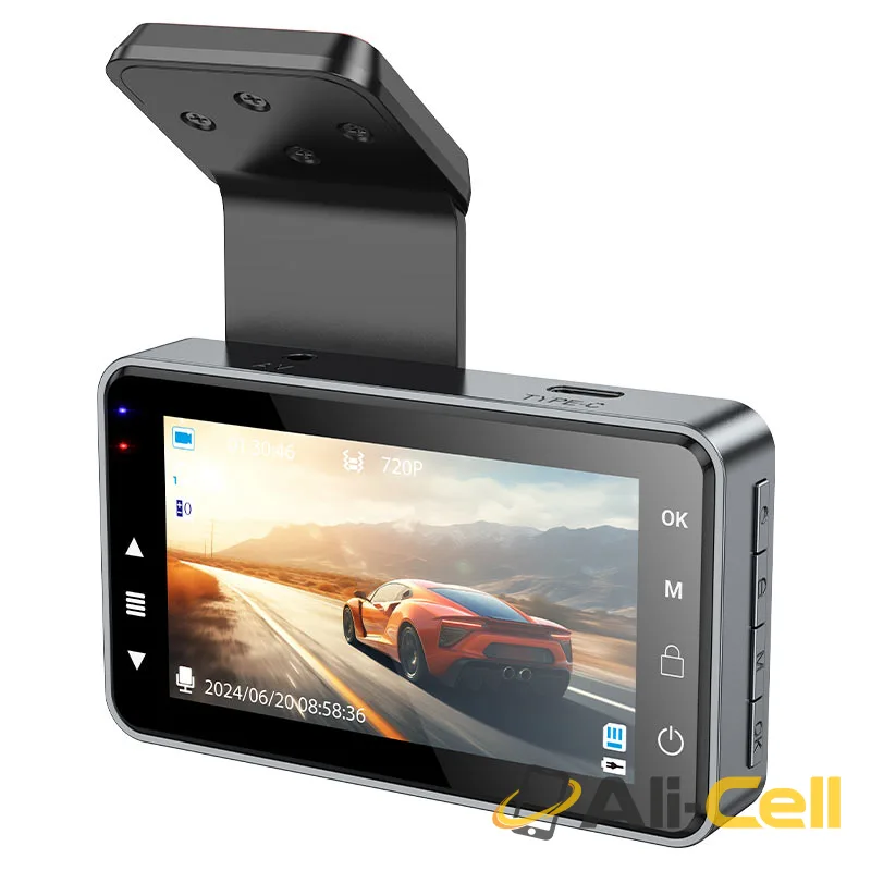 Dash cam “DV9” driving recorder (Dv9 Metal Grey) — 3