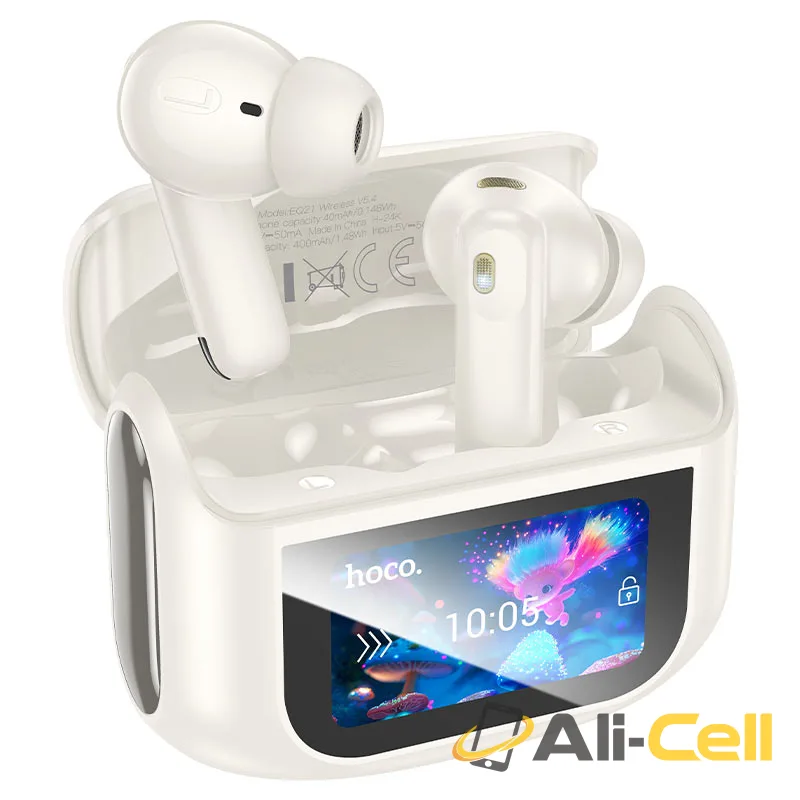TWS headset “EQ21 Sandy” ANC + ENC (Eq21 Cloudy White)