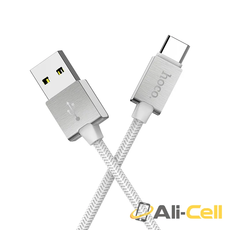 Charging cable USB to Type-C «U49 Refined steel» data sync (1.2m) — 2
