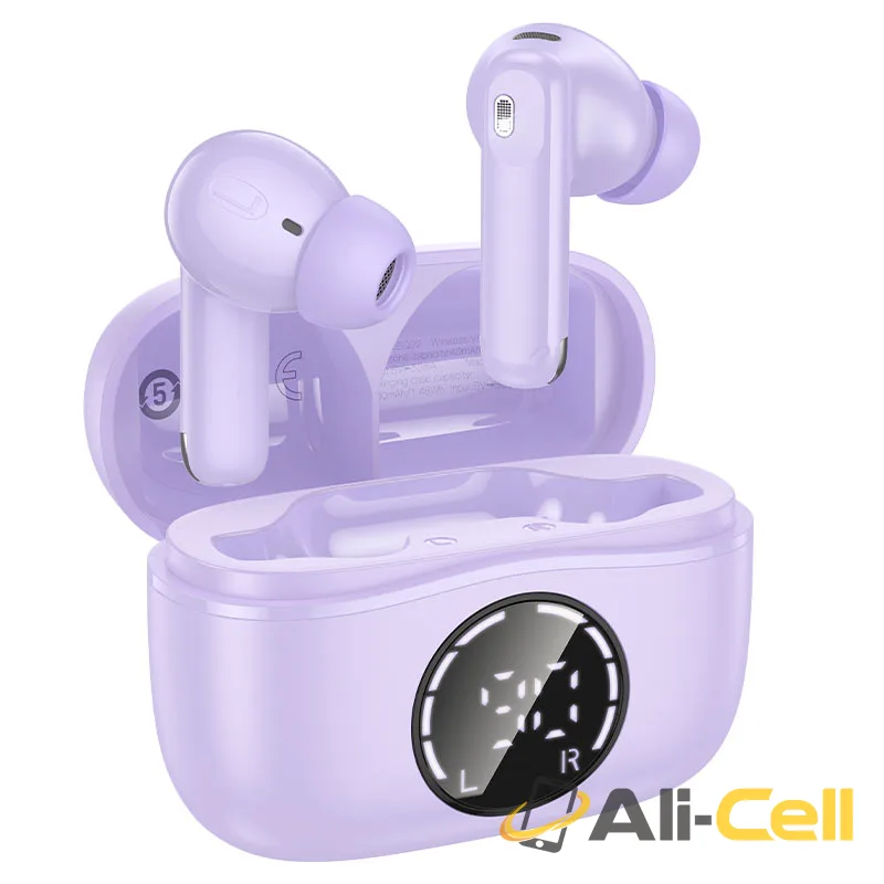 TWS headset “EQ22 Singer” ANC + ENC (Eq22 Taro Purple)