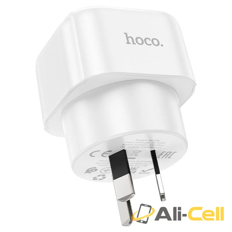 Travel adapter “AC20C Direct” AU to EU (Ac20c White) — 6