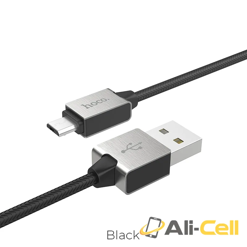Charging cable USB to Micro-USB «U49 Refined steel» data sync (1.2m)