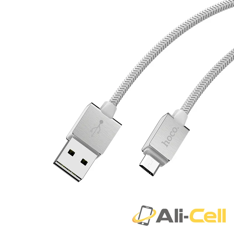 Charging cable USB to Micro-USB «U49 Refined steel» data sync (1.2m) — 2