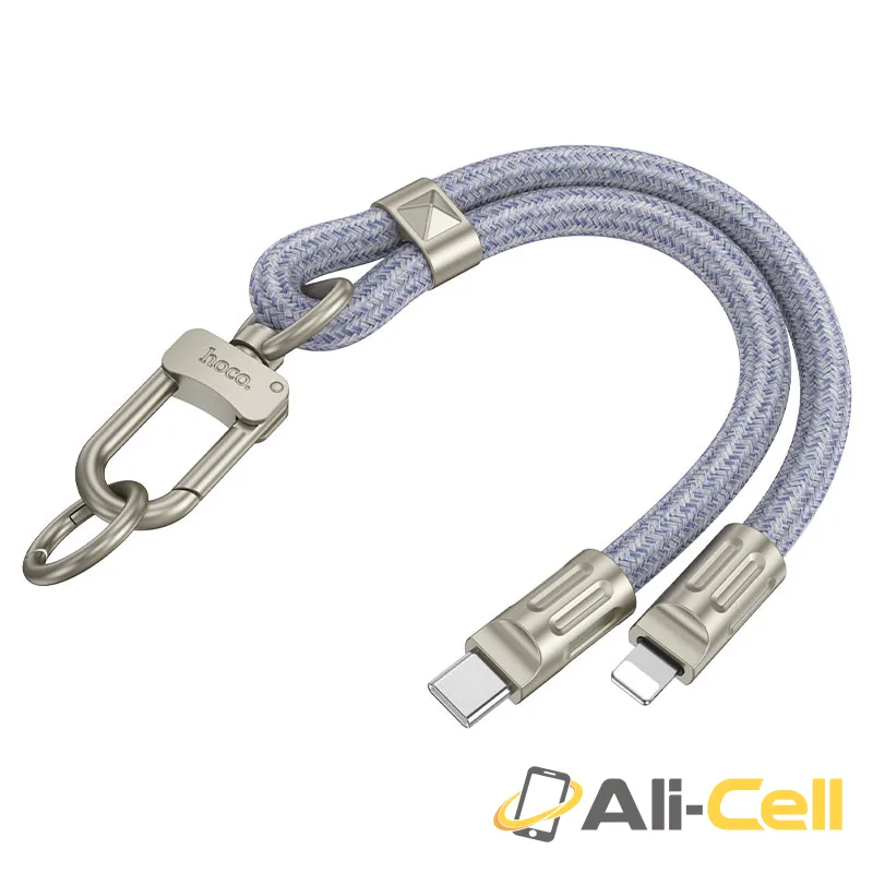 Cable Type-C to iP “GH5 Elegant” lanyard (Gh5 Tc Ip Fluorescent Green) — 2