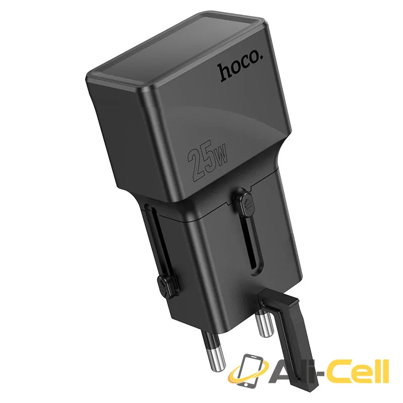 Conversion charger “AC24 Mini” PD25W EU / US / UK / AU (Ac24 Black, Single)