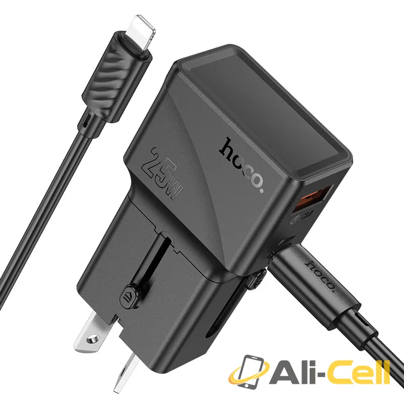 Conversion charger “AC24 Mini” PD25W EU / US / UK / AU (Ac24 Black, Single) — 6