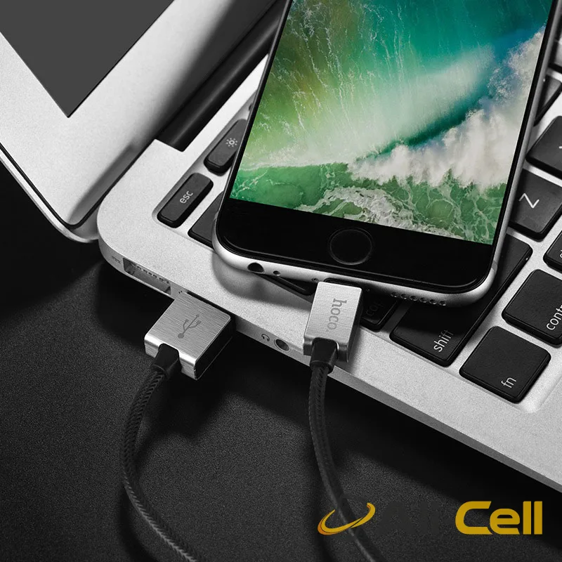 Charging cable USB to Lightning «U49 Refined steel» data sync (1.2m) — 6