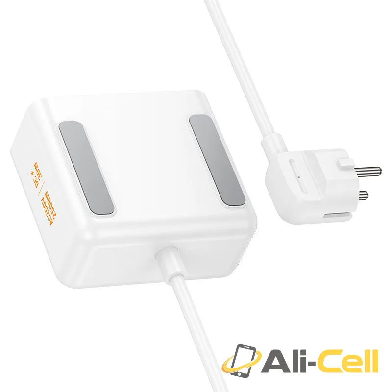 Power strip “AC27 Descanso” PD30W 3 ports + 2 sockets EU / GER (Ac27 Black) — 4