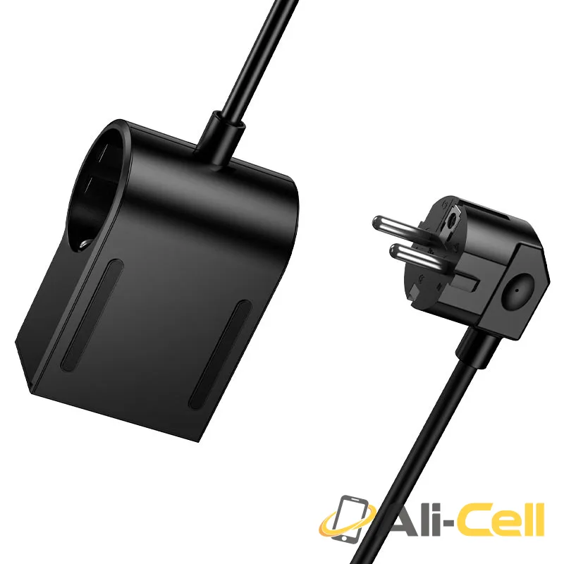 Power strip “AC33 Win” PD30W 3 ports + 1 socket EU / GER (Ac33 Black) — 4