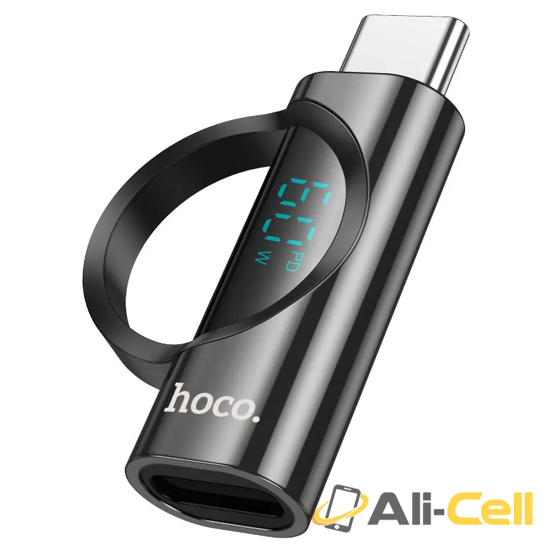 Adapter Type-C to iP “UA32A” (Ua32a Black) — 2