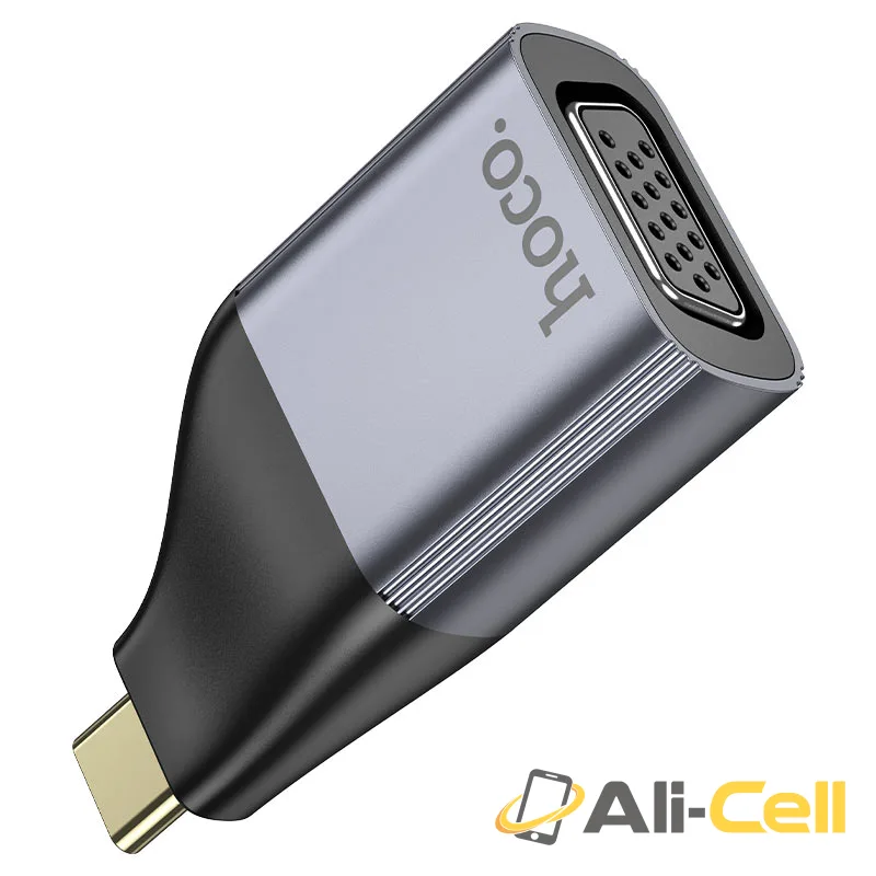 Adapter Type-C to VGA “UA34” (Ua34 Metal Grey) — 5