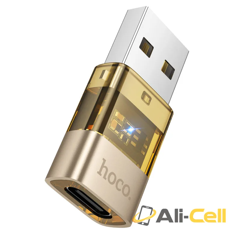 Adapter USB-A to Type-C “UA36C” (Ua36c Black) — 2