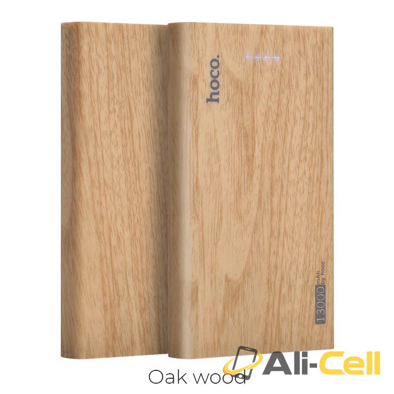 Power bank “B36 Wooden” 13000mAh dual USB output