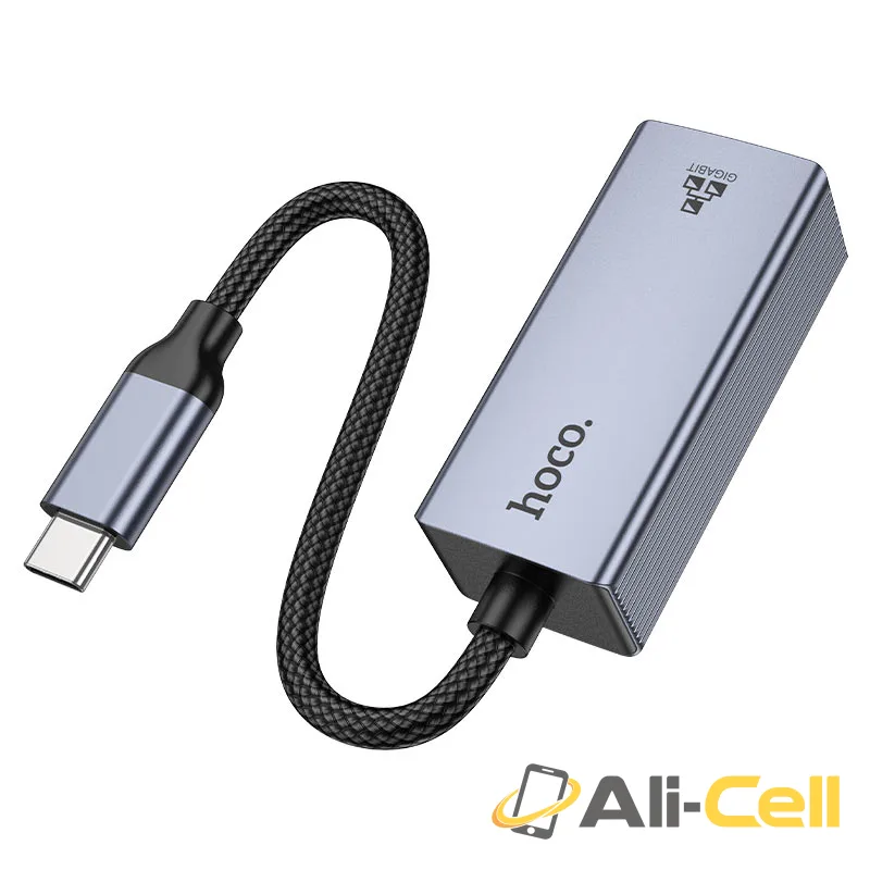 Adapter Type-C to RJ45 “UA37” (Ua37 Tc Metal Grey) — 5