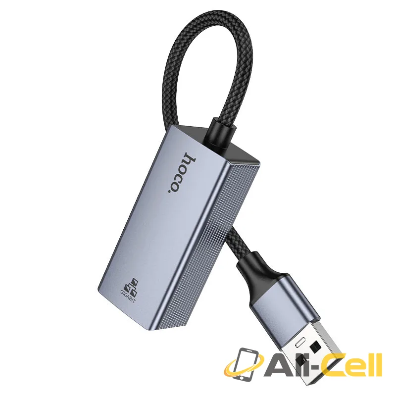 Adapter USB-A to RJ45 “UA37” (Ua37 Usb Metal Grey) — 4