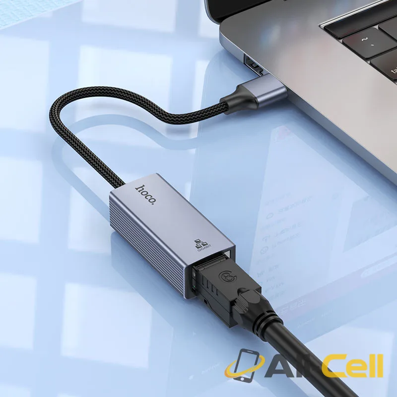 Adapter USB-A to RJ45 “UA37” (Ua37 Usb Metal Grey) — 7