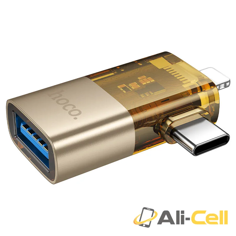 Adapter Type-C / iP to USB-A “UA36E” (Ua36e Black) — 4