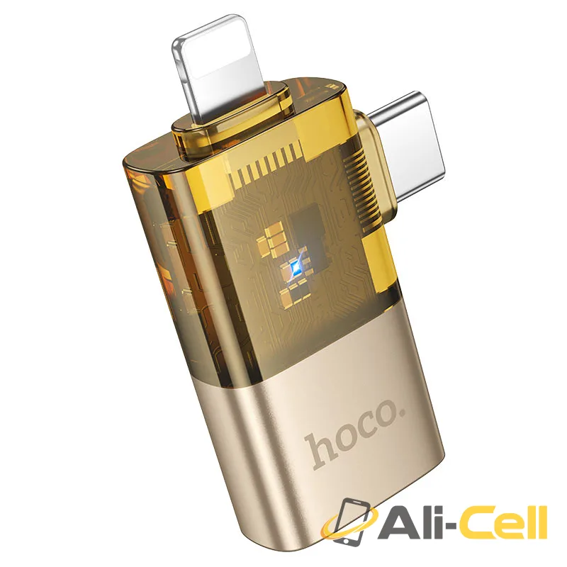 Adapter Type-C / iP to USB-A “UA36E” (Ua36e Gold)