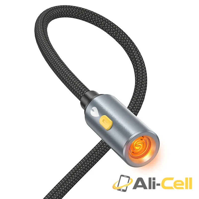Cable adapter USB-A / Type-C to cigarette lighter “UA38B” (Ua38b Black) — 3