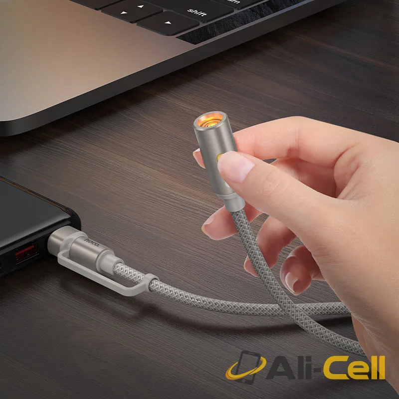 Cable adapter USB-A / Type-C to cigarette lighter “UA38B” (Ua38b Gold) — 7