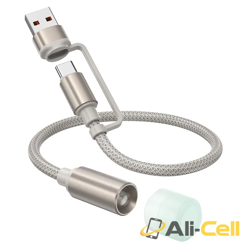 Cable adapter USB-A / Type-C to LED light “UA38C” (Ua38c Gold) — 5